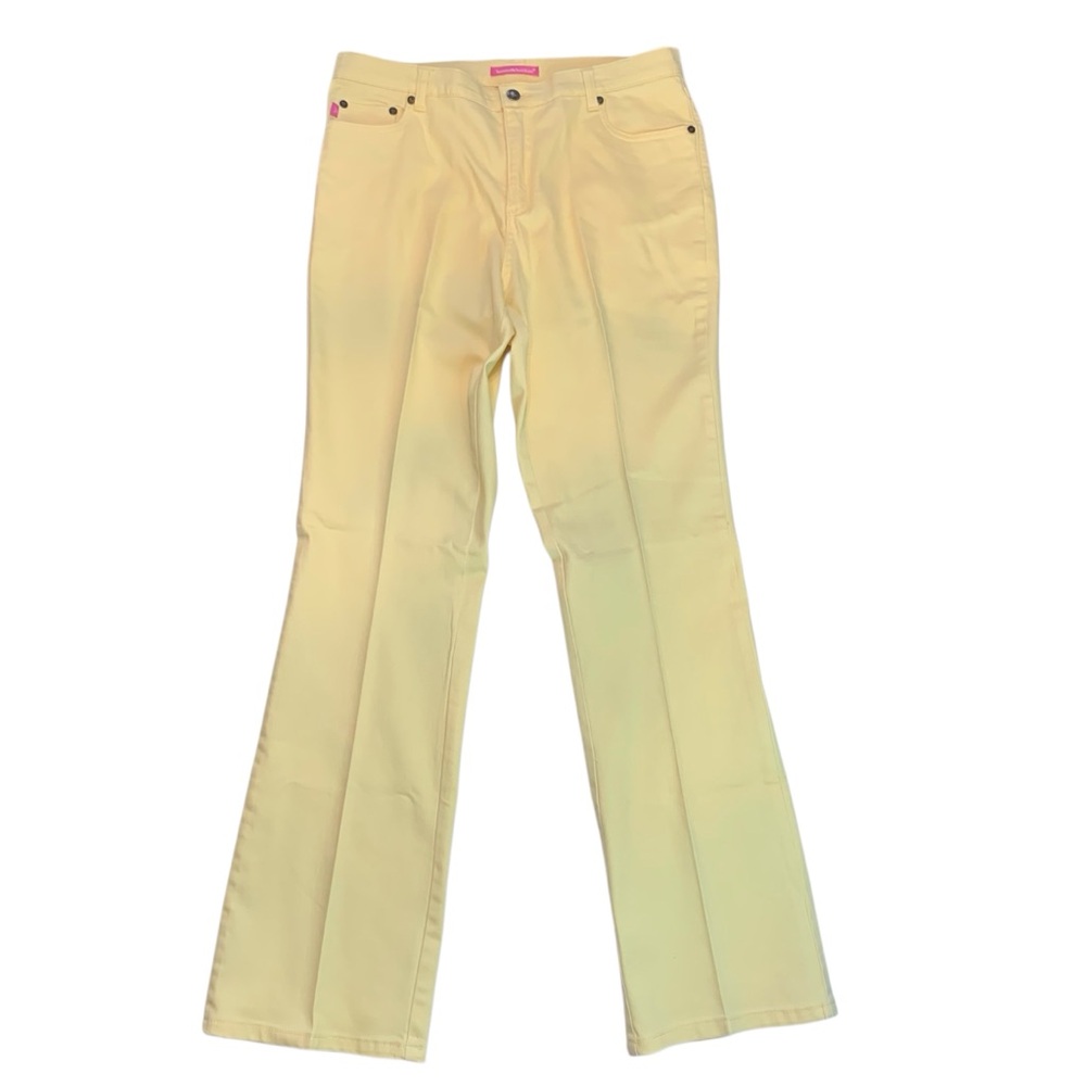 WOMAN WITHIN Natural Fit Bootcut Jeans Sz 12 Tall